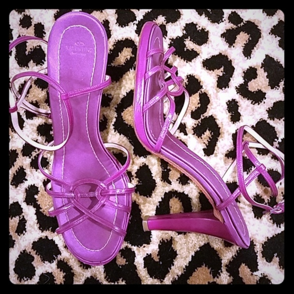 Valentino Wrap High Heel Sandals